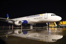 Vietravel航空公司的飞机。图自越通社