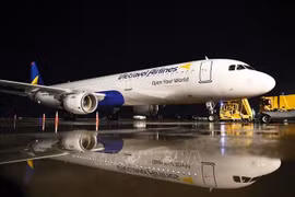 Vietravel航空公司的飞机。图自越通社