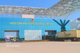 北仑II桥口岸。图自越通社
