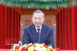越共中央总书记、国家主席苏林。图自越通社