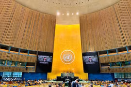 第二届国际移民审查论坛。越南外交部供图