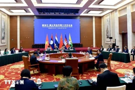 2025年8月15日，澜沧江—湄公河合作第十次外长会在云南安宁举行。图自越通社