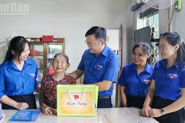 岘港青年开展纪念荣军烈士日活动。图自《人民报》