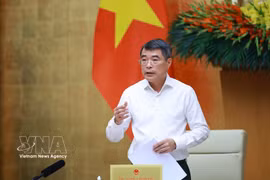 越南政府总理黎明兴5月4日主持召开2026年4月政府例行会议。图自越通社