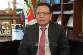 越南驻俄罗斯大使邓明魁。图自越通社