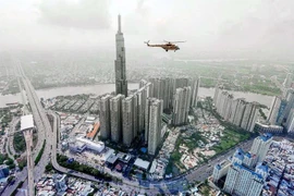 胡志明市一角。图自越通社