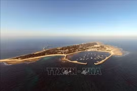白龙尾岛。图自越通社