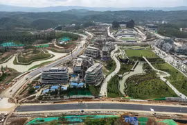 印度尼西亚新首都建设工作于2022年年中正式启动。图自法新社
