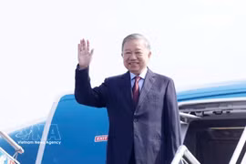 越共中央总书记、国家主席苏林。图自越通社