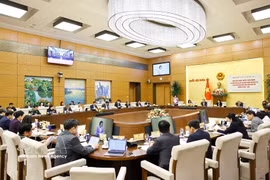 会议现场。图自越通社
