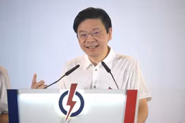 新加坡总理黄循财。图自越通社