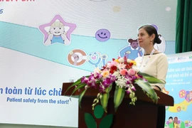 世界卫生组织驻越南副首席代表詹妮弗·霍顿。图自Vietnam+