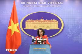 越南外交部发言人范秋姮。图自越通社