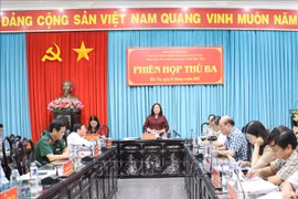 会议场景。图自越通社