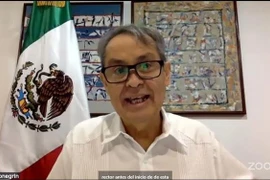 墨西哥驻越南大使Alejandro Negrín。图自越通社