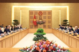 见面会场景。图自越通社