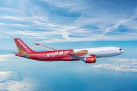 越捷购买的新一代宽体飞机A330neo。图自越通社