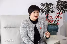 中国社会科学院马克思主义研究院高级研究员潘金娥。图自越通社