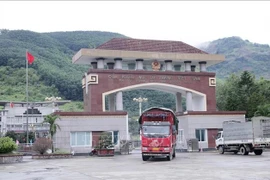 莱州省马鲁塘口岸。图自越通社