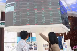 在外部波动加剧的背景下，越南股市早盘逆势上扬，彰显国内资金面充裕及投资者对宏观基本面的乐观预期。图自越通社