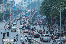 河内试行空气质量早期预报系统。图自越通社