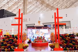 顺化市在2026年春季博览会上的展区。图自phuxuan.hue.gov.vn
