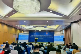 研讨会场景。图自越通社