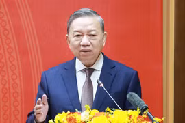 越共中央总书记苏林。图自越通社
