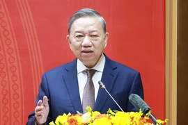 越共中央总书记苏林。图自越通社