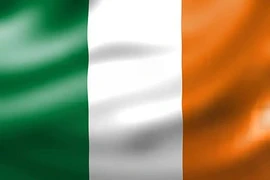 爱尔兰国旗。图自Infoplease