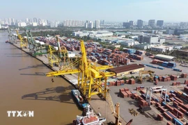 西贡港股份公司的新顺港。图自越通社