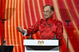 马来西亚总理安瓦尔·易卜拉欣。图自越通社