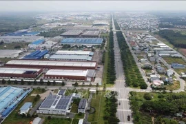 平阳省越南-新加坡工业园（VSIP）。图自越通社