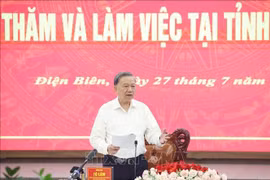 苏林指出，尽管奠边省不在此次省级行政区划调整范围之内，但当前正是奠边进行全面改革的良好时机。图自越通社