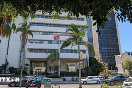 越南驻特拉维夫大使馆。图自越通社