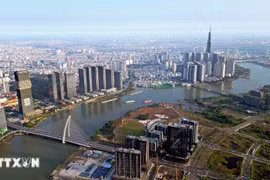 胡志明市——越南领先的经济、文化和旅游中心。图自越通社