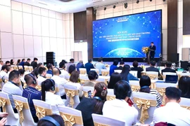 越南-中国贸促投资合作与企业对接交流会。图自越通社