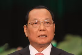 原胡志明市人民委员会主席黎青海。图自越通社