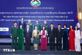 与会代表合影。图自越通社