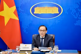越共中央书记处书记、越南外交部代理部长黎淮忠。图自外交部