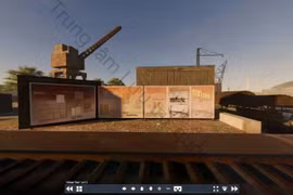 展览上展示的资料。