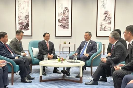 范明政总理在上海合作组织峰会期间开展系列会见活动