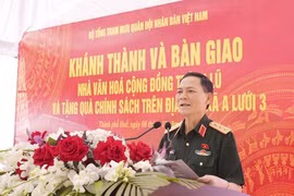 越南人民军副总参谋长范长山上将。图自越通社