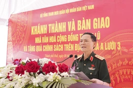 越南人民军副总参谋长范长山上将。图自越通社
