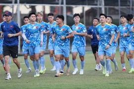 越南U23队球员。图自越通社