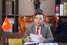 精通法律律师事务所主任叶能平。图自越通社