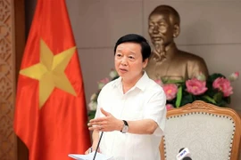 越南政府副总理陈红河。图自越通社