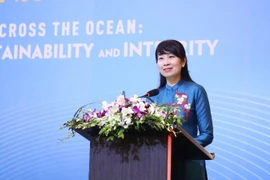 越南外交学院副院长、副教授、博士阮氏兰英。图自外交部