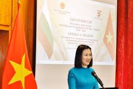 越南驻保加利亚大使阮明月。图自越通社