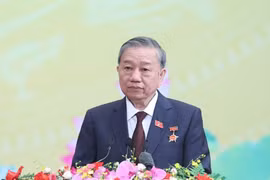 苏林总书记。图自越通社